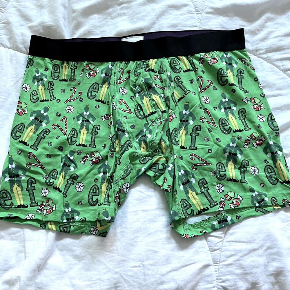 Elf Green Men’s Boxers